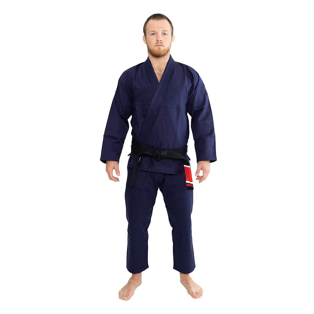 New Arrival Best Quality Men's Brazilian Jiu Jitsu Uniform Heavy Duty Medium Weight Kimono with Rib Stop Pants for Karate
