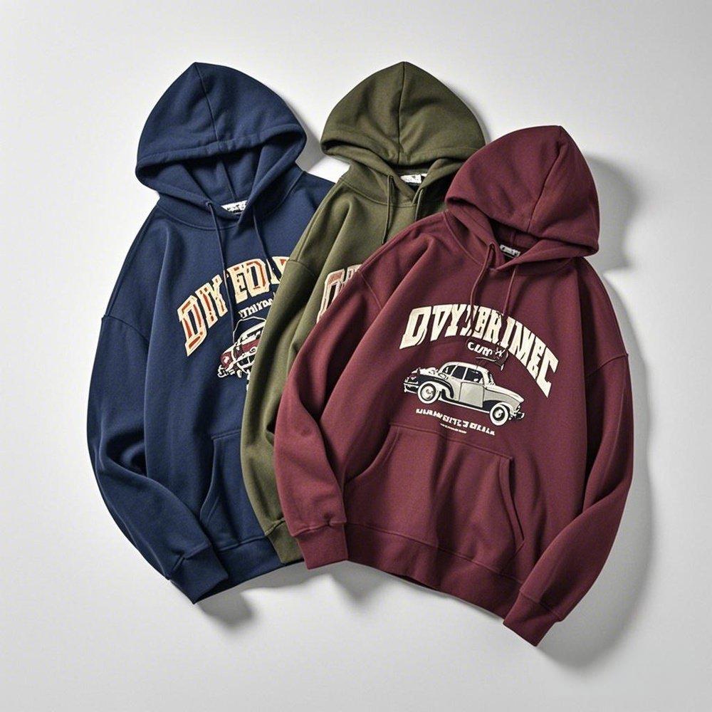 High Quality 400 GSM Cotton Thick Heavyweight Super Large Hoodie Cordless Universal Customized Logo Plus Size Men's Hoodie - Image 4