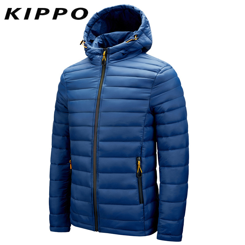 Custom Men's Outdoor Fashion Padding Down Jacket with Hood Waterproof Winter Sports Coat Formal Style - Image 2
