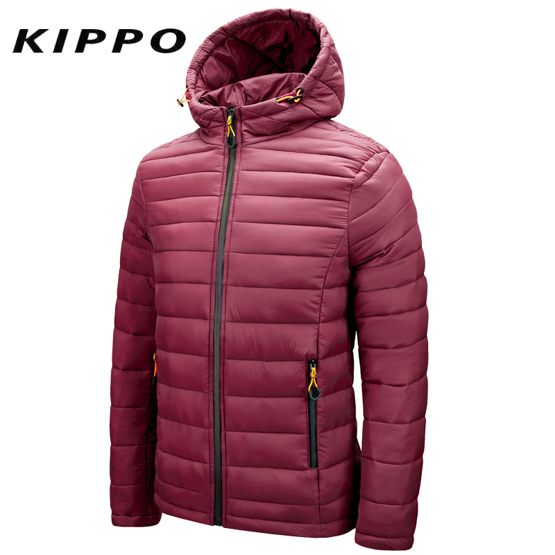 Custom Men's Outdoor Fashion Padding Down Jacket with Hood Waterproof Winter Sports Coat Formal Style - Image 4