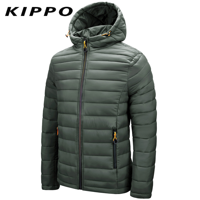 Custom Men's Outdoor Fashion Padding Down Jacket with Hood Waterproof Winter Sports Coat Formal Style - Image 5