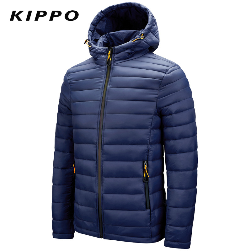 Custom Men's Outdoor Fashion Padding Down Jacket with Hood Waterproof Winter Sports Coat Formal Style - Image 6