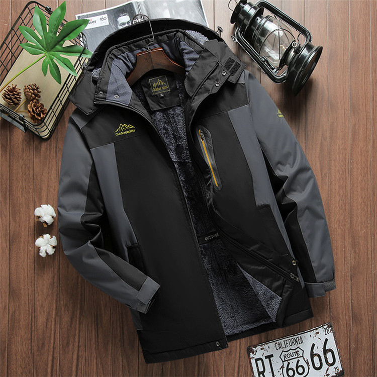 Customized Plus Size Overcoat Men'S Mountaineering Jacket Waterproof Sports Winter Jacket Outdoor Jacket - Image 5