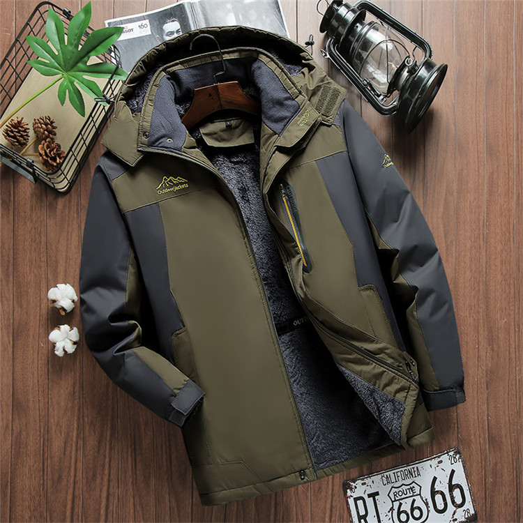 Customized Plus Size Overcoat Men'S Mountaineering Jacket Waterproof Sports Winter Jacket Outdoor Jacket - Image 4