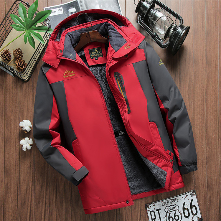 Customized Plus Size Overcoat Men'S Mountaineering Jacket Waterproof Sports Winter Jacket Outdoor Jacket - Image 3